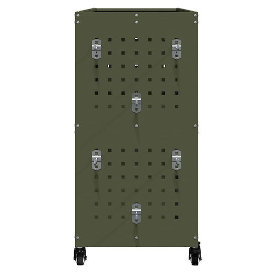vidaXL Metal Căruță L75xA35xÎ73cm