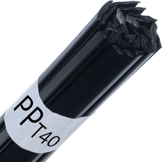 Plastic Welding Rods Pp Pp+t40 Pp Epdm Abs Pc+pbt 50g Black White