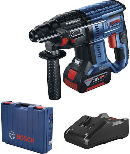 Bosch GBH 180-LI Ciocan rotopercutor Baterie Fără perii 18V 1x4Ah cu Suport SDS Plus