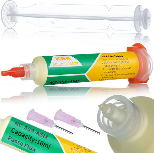Rosfix Flux In Syringe Nc-559-asm+ Soldering Paste Liquid Solder Xgsp50 42g 183℃