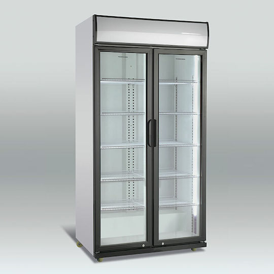 Scancool SD 881 H Ψυγείο Αναψυκτικών 800lt Διπλό Υ199.6xΠ87xΒ60.5cm