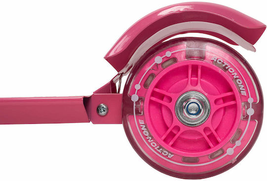 Action One Kids 3-wheel Scooter Flowers Unicorns Pink