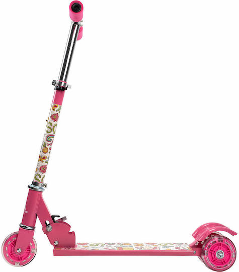 Action One Kids 3-wheel Scooter Flowers Unicorns Pink