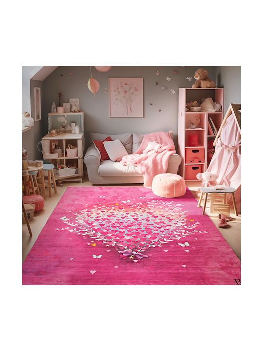 Beauty Home Παιδικό Χαλί Φούξια 135x180cm