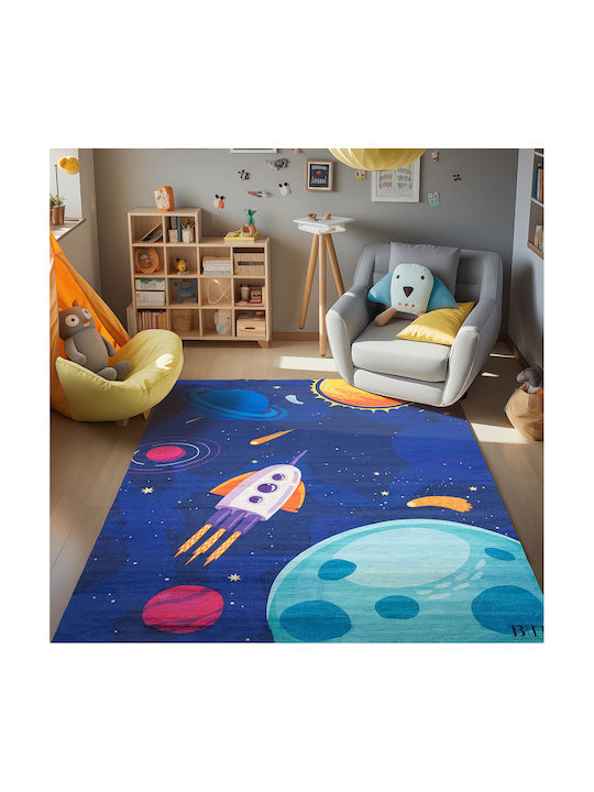 Beauty Home Kids Rug Albastru 135x180cm