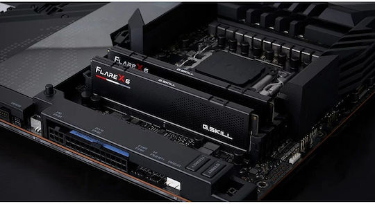 G.Skill Flare X5 EXPO 128GB DDR5 RAM с 2 модула (2x64GB) и Скорост 6000 за Настолен Компютър