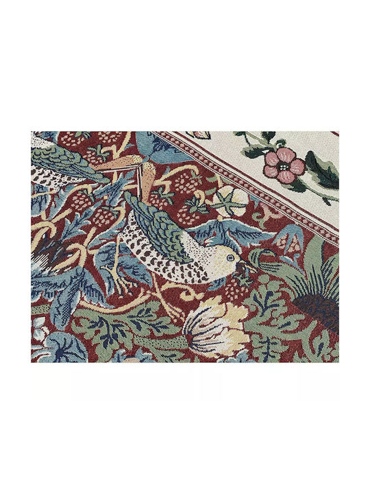 Signare Tapestry Wall Hanging 105x139cm – William Morris Strawberry Thief Red