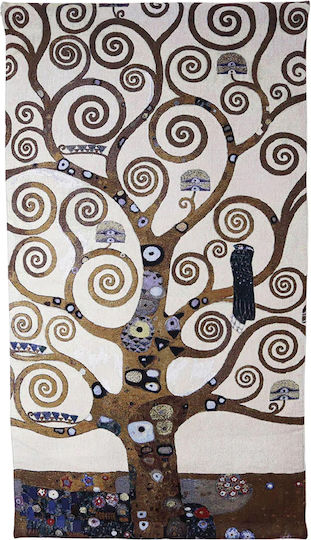 Signare Ταπισερί Τοίχου 79x139cm – Gustav Klimt Tree Life