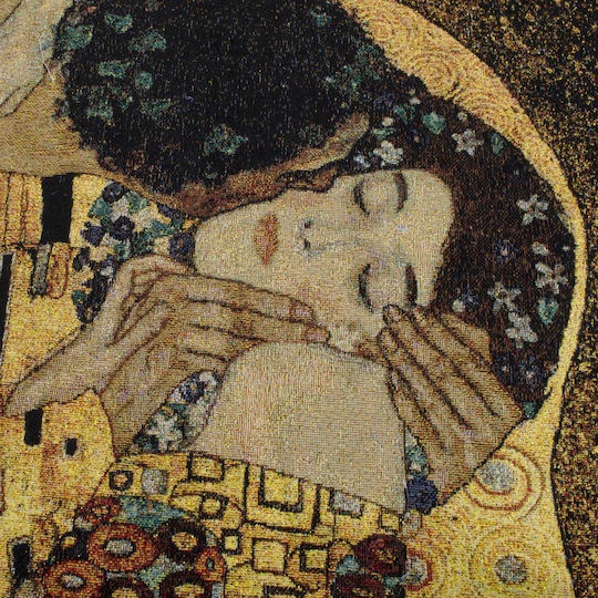 Signare Ταπισερί Τοίχου 90x138cm – Gustav Klimt Kiss