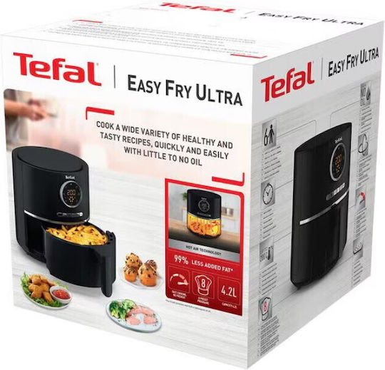 Tefal Easy Fry Air Fryer 4.2lt Μαύρο