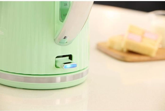 Russell Hobbs Eden Βραστήρας 1.7lt 2400W Πράσινος