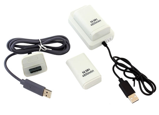 Станция за зареждане на контролер Aptel Kx7b за батерии на Xbox 360 Pad