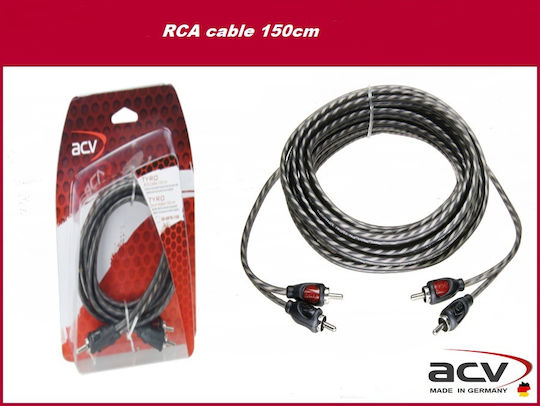 Acv 30.4970-300 Tyro Economy Line RCA-Kabel 3m