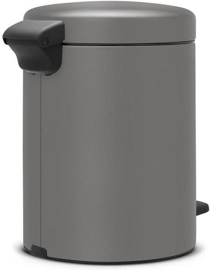 Brabantia Metallic Bathroom Basket 5lt Gray