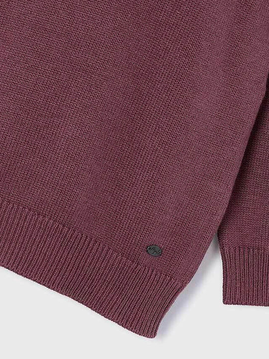 Kinderpullover Langarm Bordeaux Basic