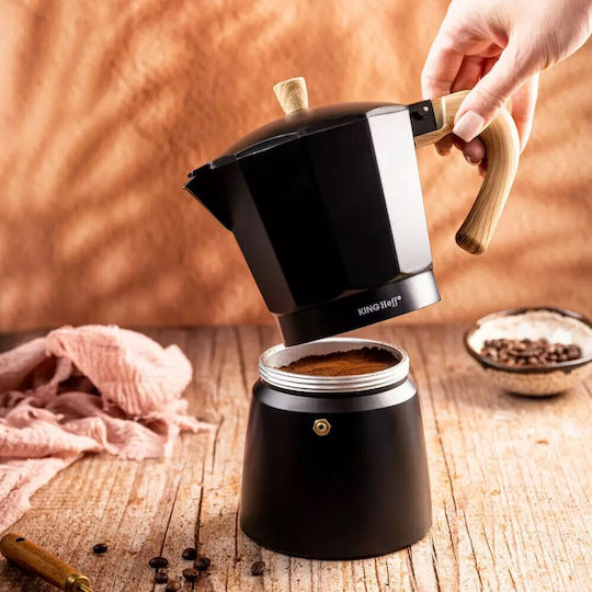 KING Hoff Μπρίκι Espresso Μαύρο