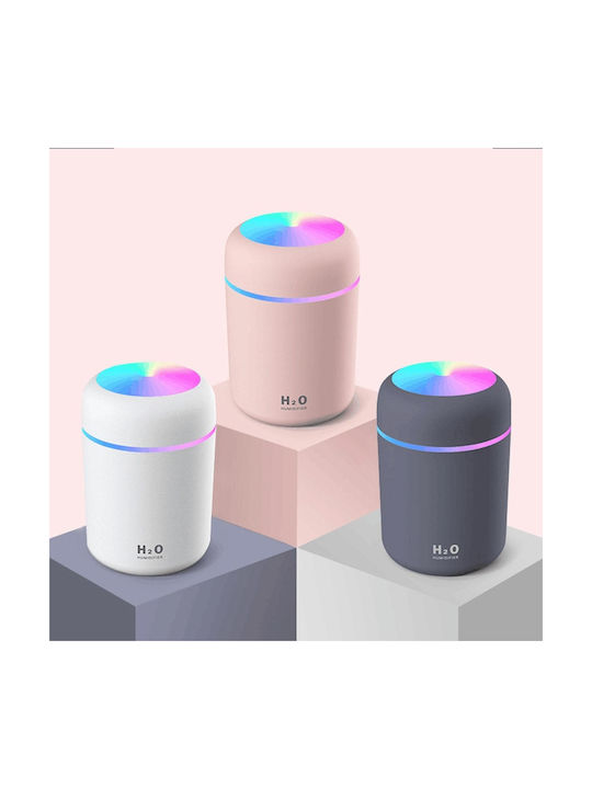 Led Aromatherapy Diffuser Pink 300ml AT000877