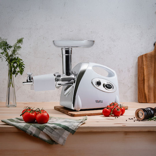 Voltz Mașină de măcinat carne 1400W Albă