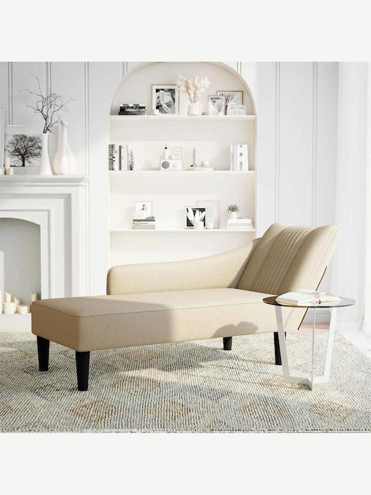 Recliner Tesatura Bej L140xW56xH66cm