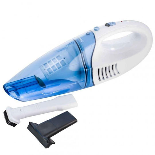 Techwood Aspirator de mână reîncărcabil 4.8V Albastru
