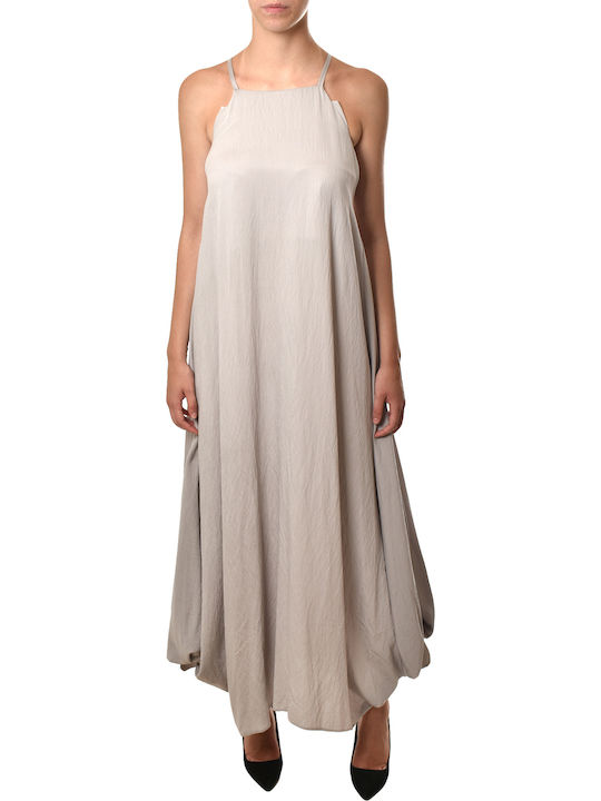 Summer Midi Dress for Wedding Christening Silver