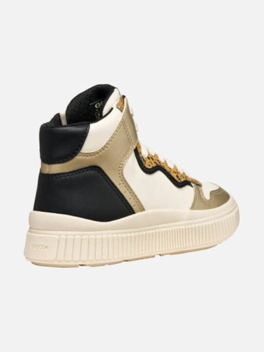 Laquinny Παιδικά Sneakers Ανατομικά με Σκρατς Χρυσά