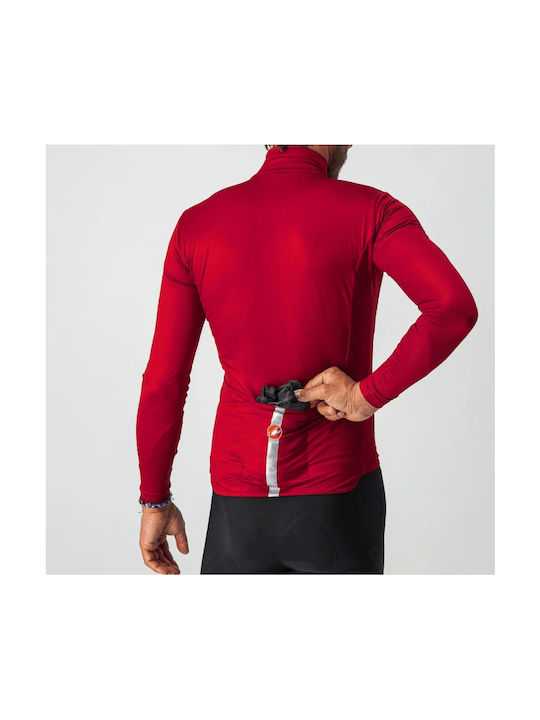 Castelli Waterproof Cycling Windbreaker Jacket Long sleeve Black