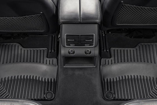 Frogum Set of Front and Rear Mats 4pcs Tray Type for Alfa Romeo Giulia 2016 Black