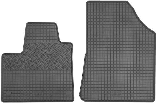 Rigum Front Mats 2pcs Tray Type for Mercedes-Benz Citan 2021+ Black