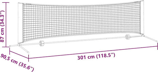 vidaXL Tennis Net