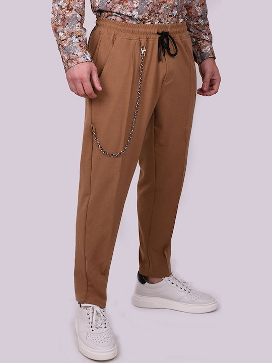 Παντελόνι Chino σε Slim Εφαρμογή Κάμελ