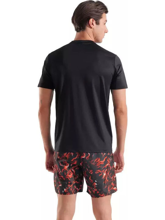 T-shirt Μαύρο