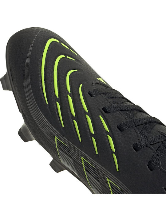 adidas Predator Club Football Shoes with Cleats Black