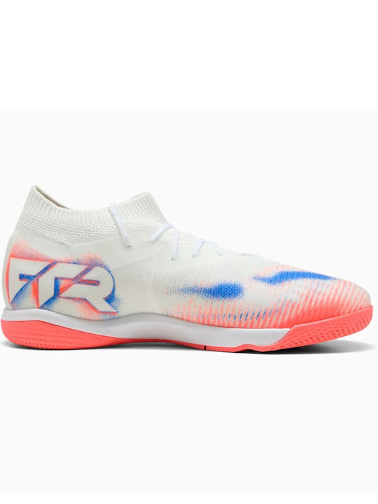 PUMA Future 8 Match Футболни Обувки Зала Бели
