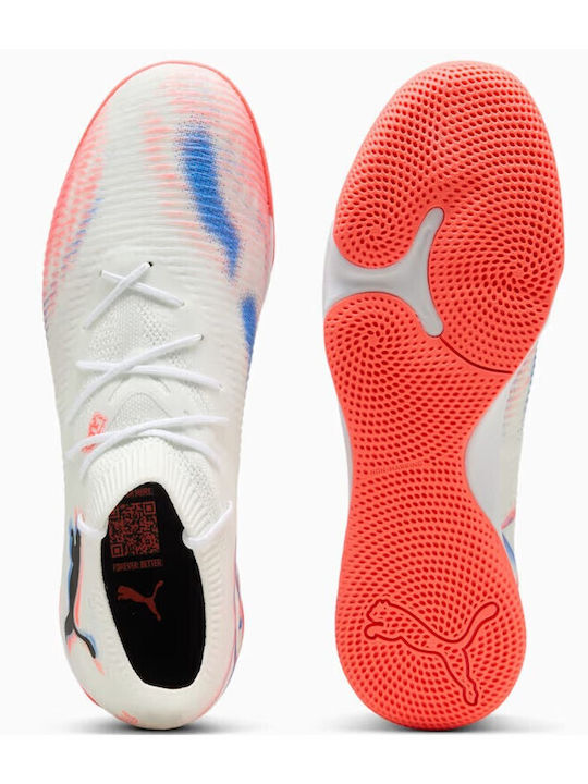 PUMA Future 8 Match Футболни Обувки Зала Бели