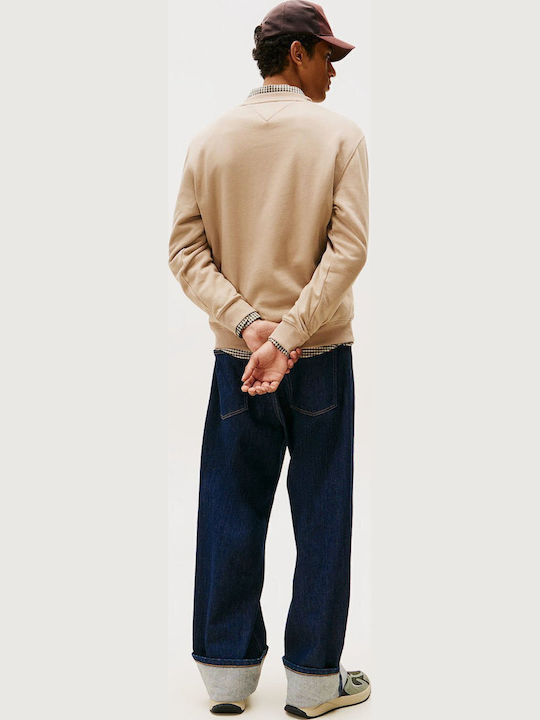 Flag Sweatshirt Beige