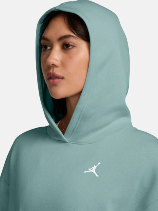 Brooklyn Women's Sweatshirt Hooded Green