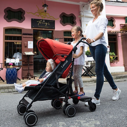 Lascal Buggy Board Καροτσιού Κόκκινο