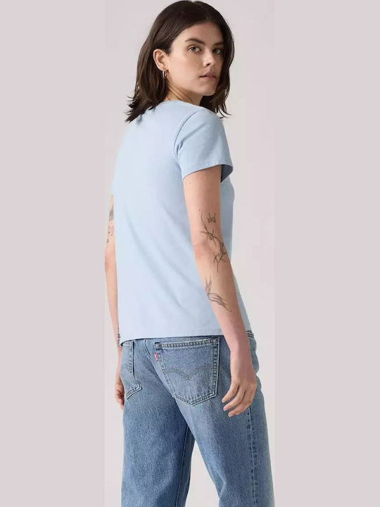 Levi's Tricou Albastru Deschis Levi's Tricou Albastru Deschis