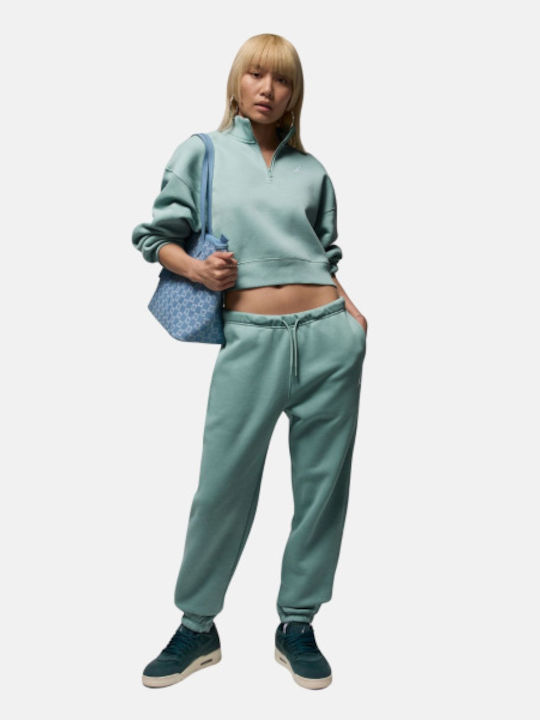 Παντελόνι Φόρμας Fleece Πράσινο