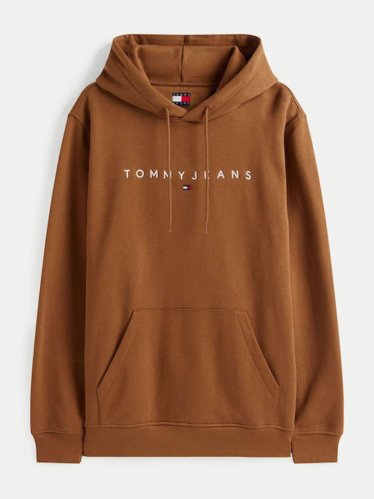 Sweatshirt with Hood Brown