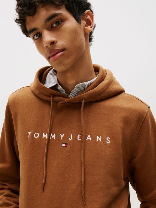 Sweatshirt with Hood Brown