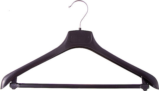 HANGERHUB Κρεμάστρα Ρούχων Μαύρη 1241.0142 20τμχ