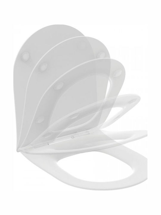 Ideal Standard Plastic Soft Close Toilet Seat White