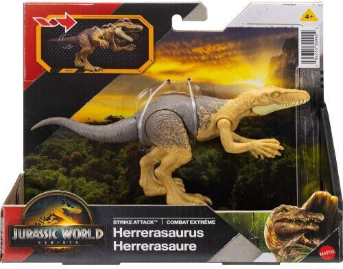 Фигура за Действие Strike Attack Herrerasaurus Джурасик свят Динозавър 18см.