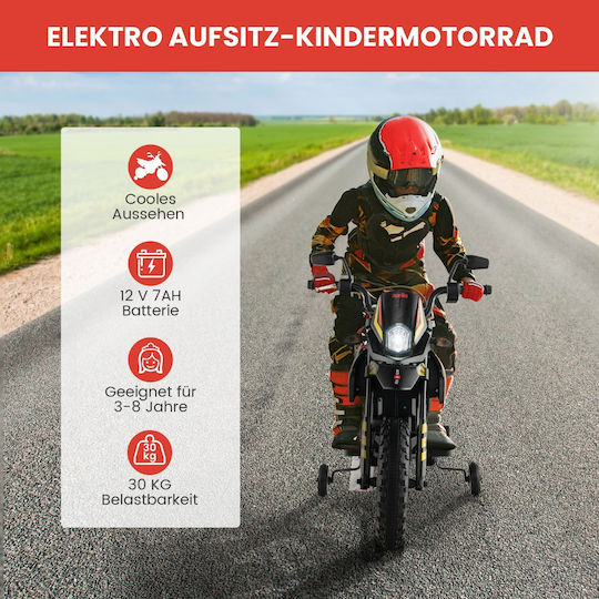 Kids Motorbike Electric 12 Volt Black