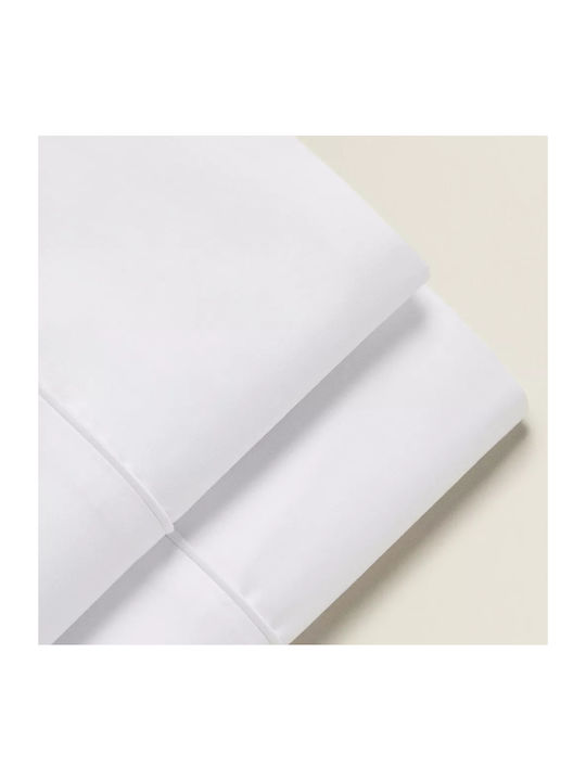 Oxford Home Sheet Sets Queen 240x260cm. White 4pcs