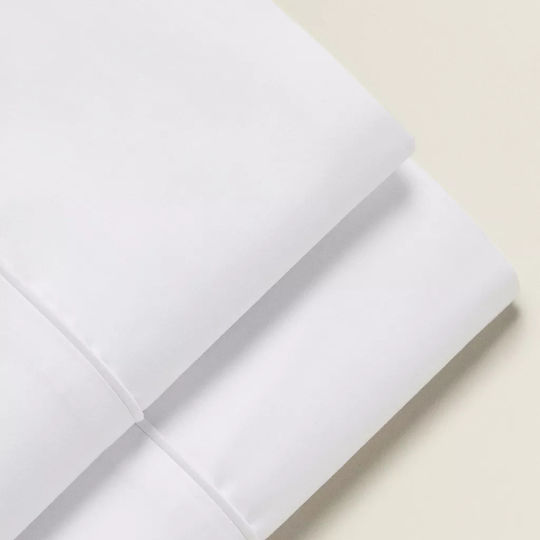 Oxford Home Σετ Υπέρδιπλο 4τμχ 240x260εκ. Λευκό