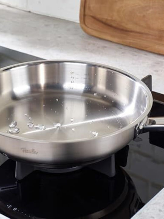 Fissler Original Profi New Τηγάνι από Ανοξείδωτο Ατσάλι 28cm