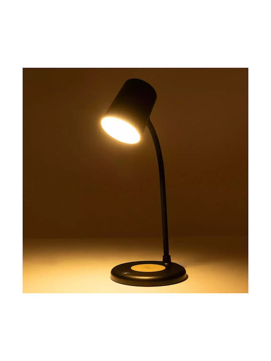 GloboStar LED Φωτιστικό Γραφείου Bluetooth σε Μαύρο Χρώμα